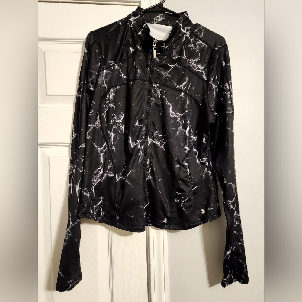 Buffbunny Jacket. Marble Print. New